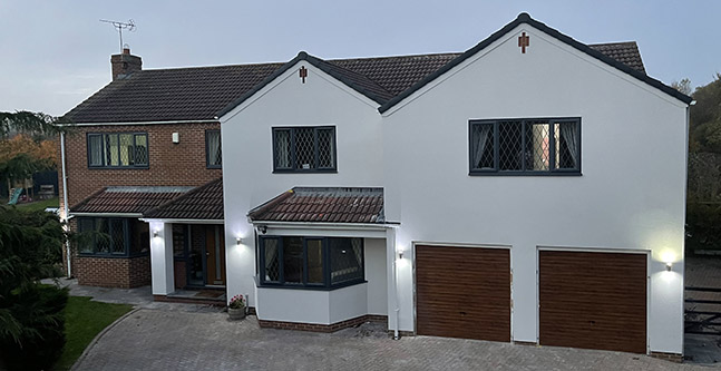 garage door spraying